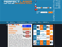Tablet Screenshot of perfectlaser.co.za